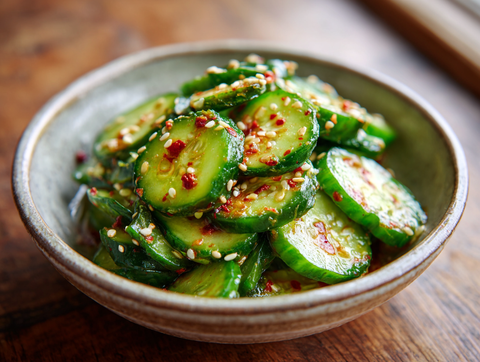 π₯ Quick Korean Cucumber Salad (Oi Muchim)