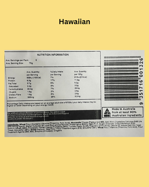 Pizza Hawaiian