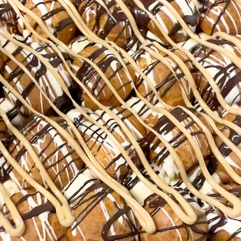 Loaded Dulce de Leche Profiteroles - 4 Pack