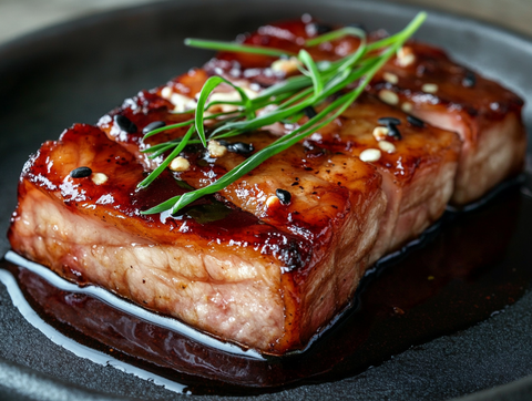 Pastured Pork Belly with Sticky Asian Marinade 2 x 200g
