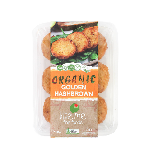 Organic Golden Hashbrown Bite Me Fine Foods