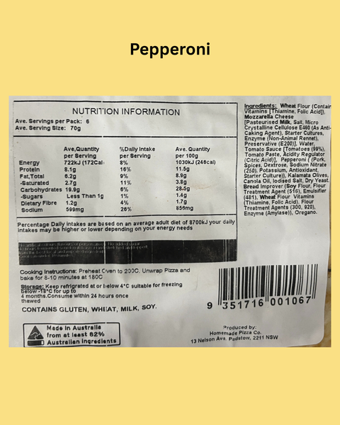 Pizza Pepperoni