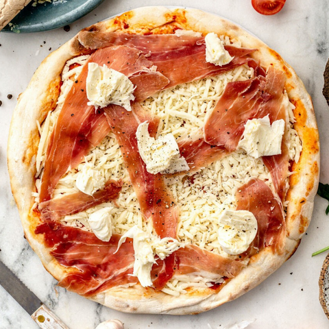 Pizza Prosciutto Mozzarella