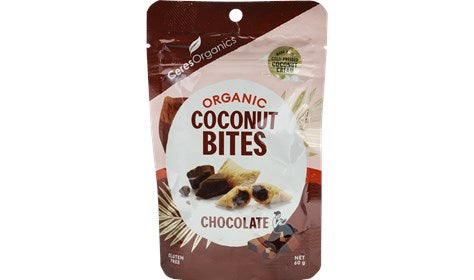 Organic Coconut Bites Chocolate Filled 60g