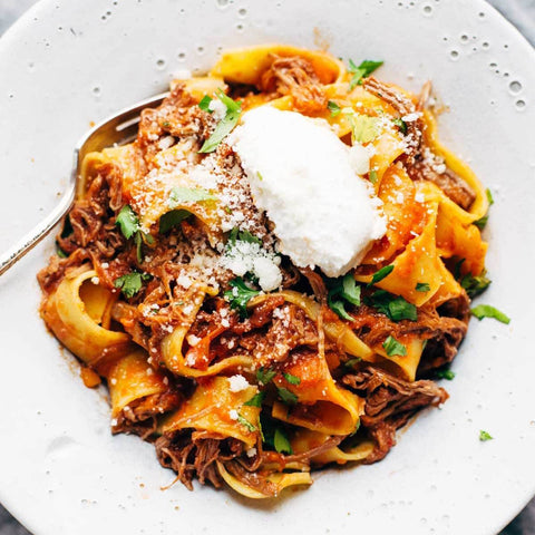Beef Ragu with Fresh Pappadelle Pasta