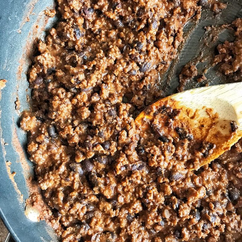 Mexican Beef Mince with Black Beans