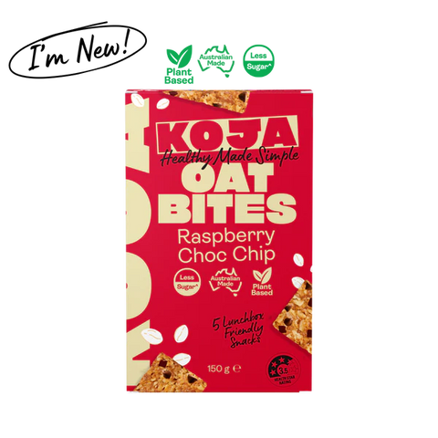 Koja Raspberry Choc Chip Oat Bites