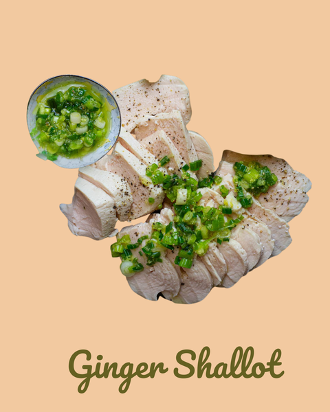 Chicken Tenderloin with Ginger and Shallot