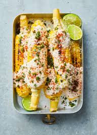 Charred Corn with Chipotle Mayo