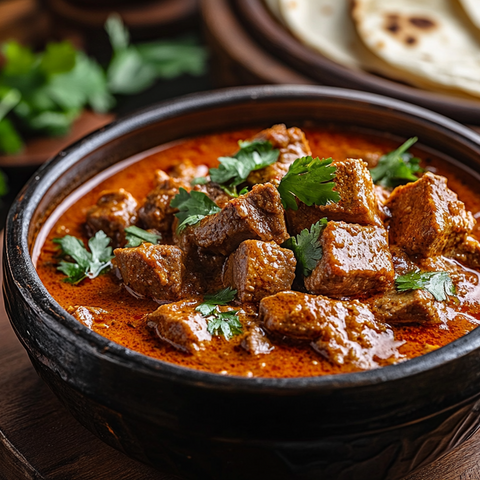 Thai Red Curry Sauce with Diced Lamb Family – DimplesAU