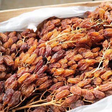 Dried Sultana Cluster on Vine