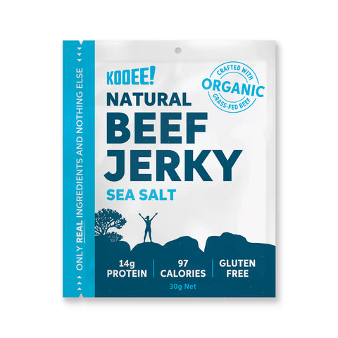KOOEE BEEF JERKY CLASSIC SEA SALT 30g