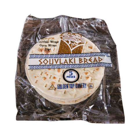 Souvlaki Bread 18cm pack of 5