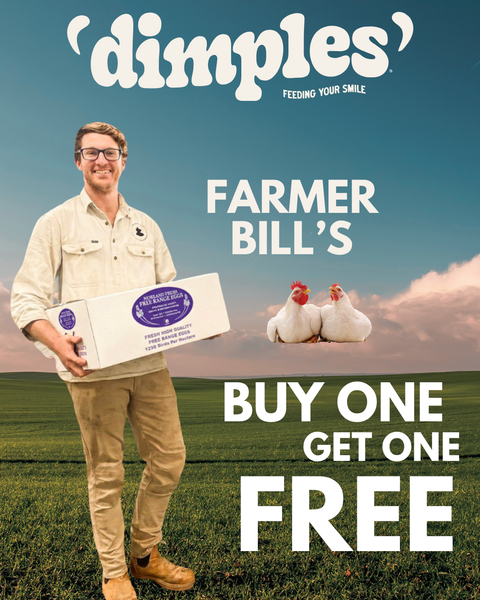 Egg Real Pasture Raised 500G Dozen - Farmer Bill and Rod Pope