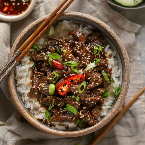 Beef Korean Bbq Bulgogi 330G
