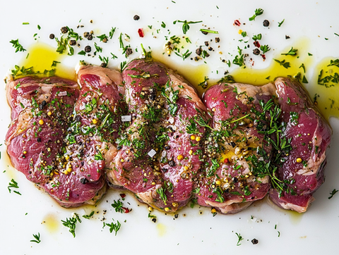 Butterflied Lamb Leg Boneless 1.5KG with Greek marinade