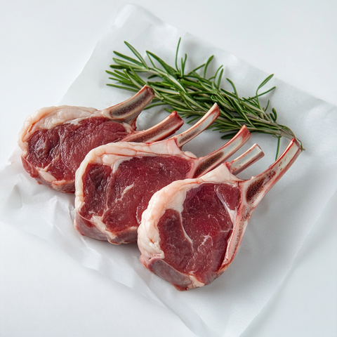 Lamb Cutlet Organic 5 pack 550g-600g