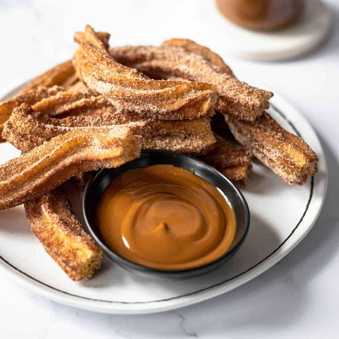 Golden Churros and Salted Caramel - 4 Serves