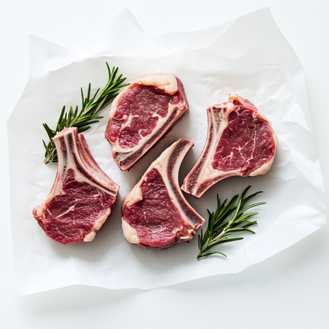 Lamb Forequarter Chops Organic 800g